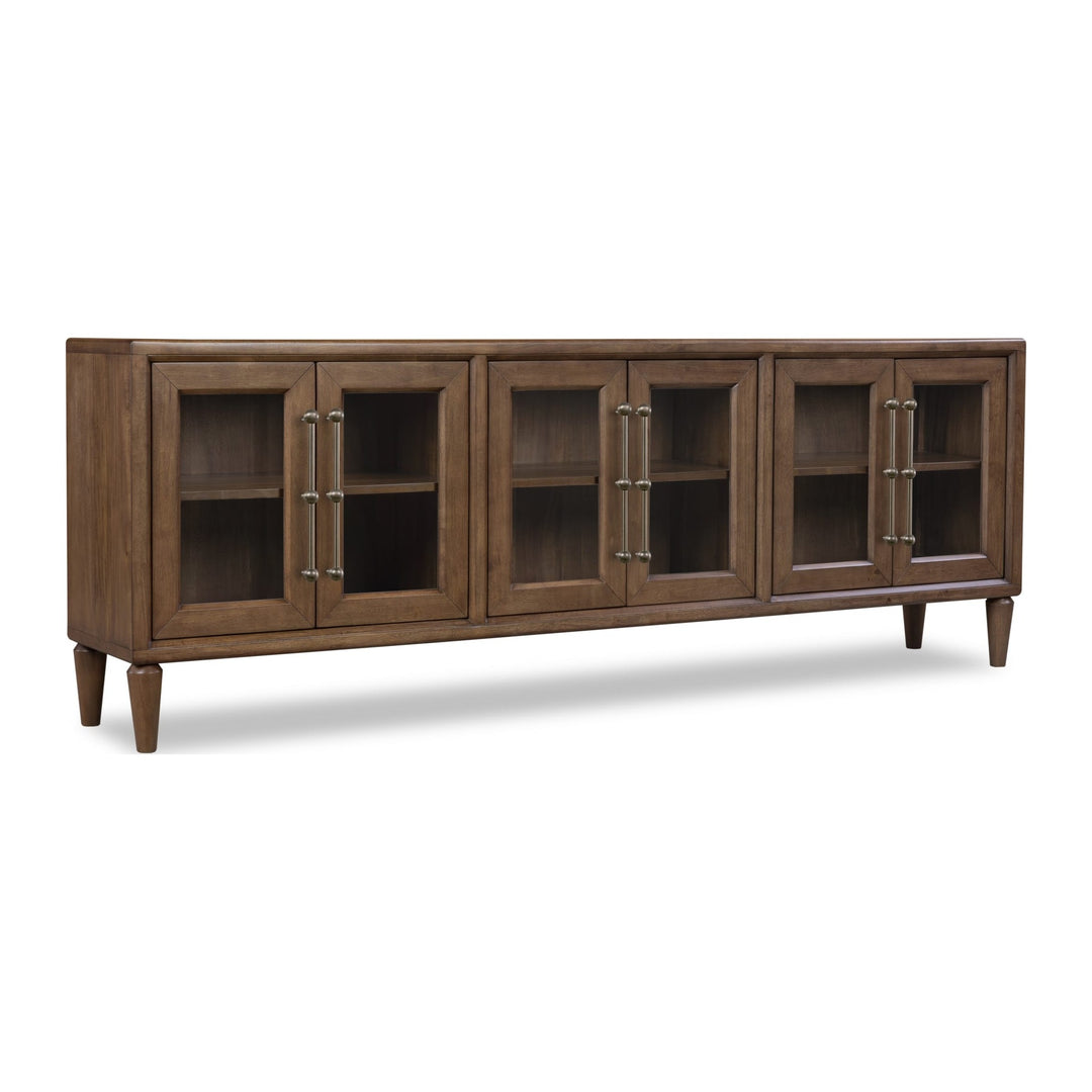 Langley 90" Entertainment Console by Modus in Autumn Forest — product view on a white background
