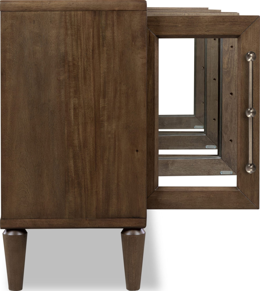 Langley 90" Entertainment Console in Autumn Forest — lifestyle photo