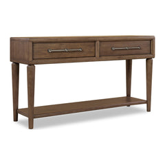 Langley Console Table by Modus in Autumn Forest — product view on a white background