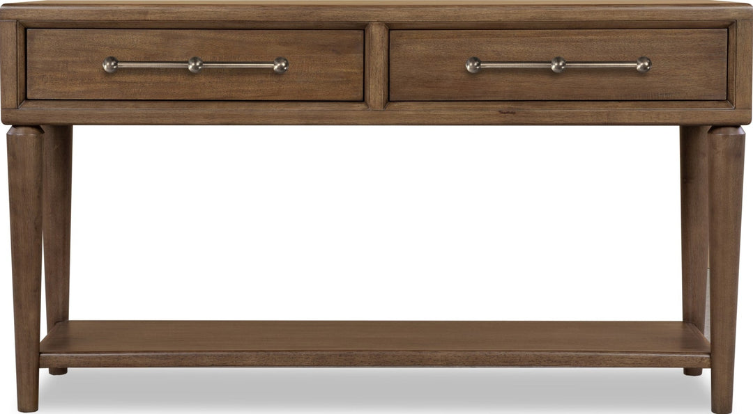 Langley Console Table in Autumn Forest — lifestyle photo