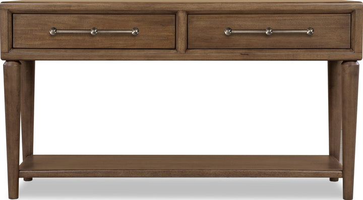 Langley Console Table in Autumn Forest — lifestyle photo