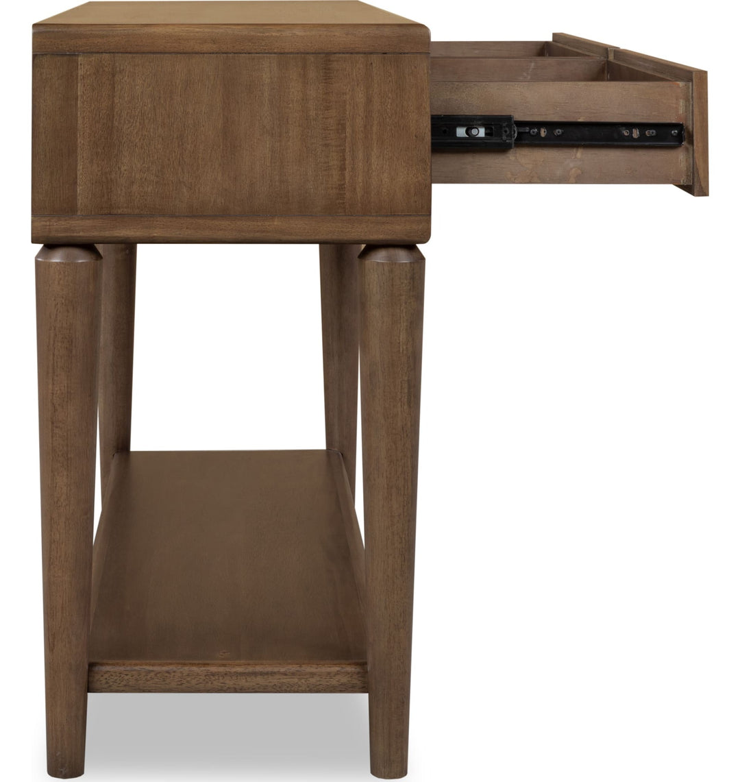 Langley Console Table in Autumn Forest — product view on a white background