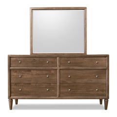 Langley Dresser by Modus in Autumn Forest — on a white background with the matching mirror (sold separately)
