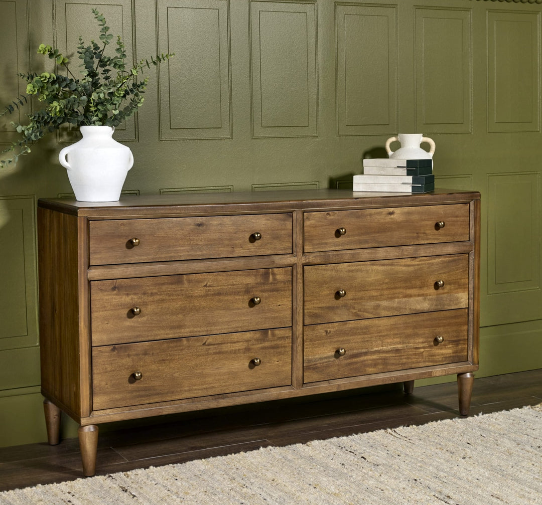 Langley Dresser in Autumn Forest — styled in a room