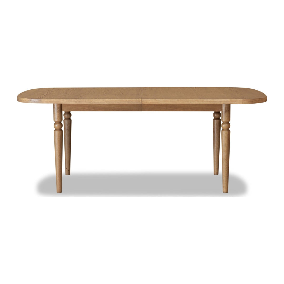 Langley Extendable Dining Table by Modus in Cabin Glow — product view on a white background