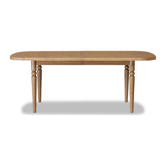 Langley Extendable Dining Table by Modus in Cabin Glow — product view on a white background