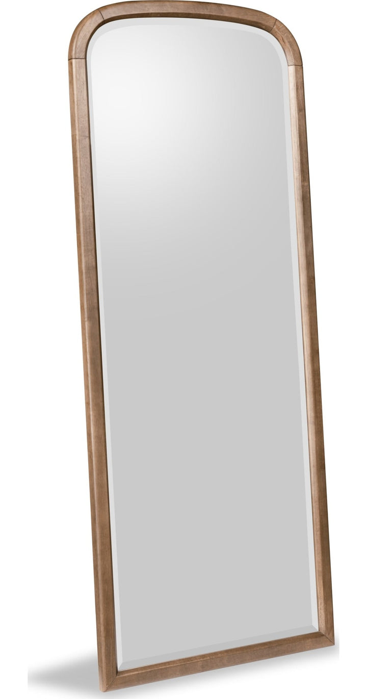 Langley Floor Mirror in Autumn Forest — on a white background
