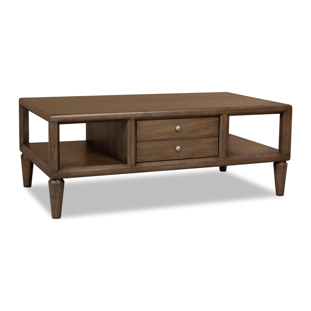 Langley Open Coffee Table by Modus in Autumn Forest — product view on a white background