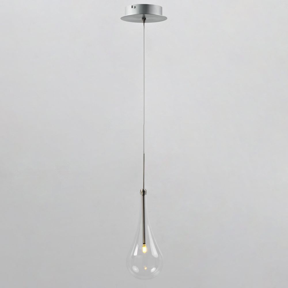 Larmes 1-Light LED Pendant by ET2 Lighting, styled view 1