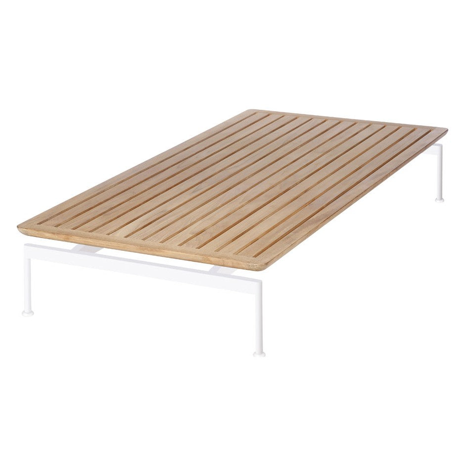 Layout Low Table 160 by Barlow Tyrie – Arctic White, white background