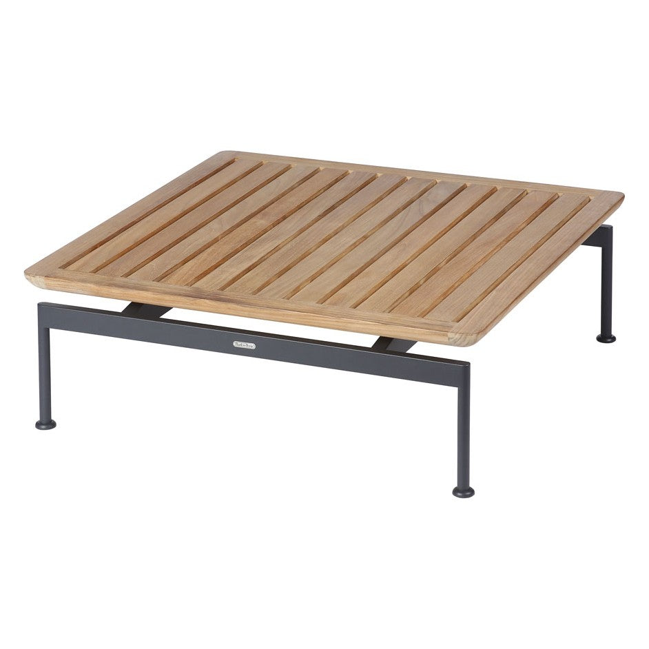 Layout Low Table 80 by Barlow Tyrie – Forge Grey, white background