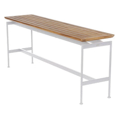 Layout Narrow Console Table 160 by Barlow Tyrie – Arctic White, white background