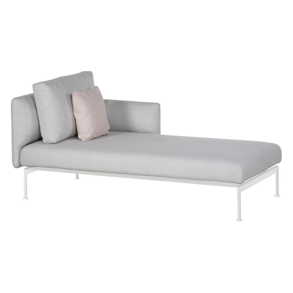 Layout Single Chaise by Barlow Tyrie, white background
