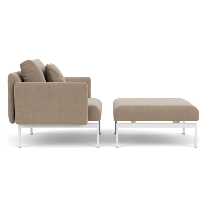 Layout Single Ottoman by Barlow Tyrie – alternate view