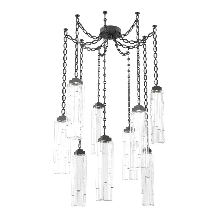 Ledgestone Swag Chandelier by Hammerton Studio on Oval Chain