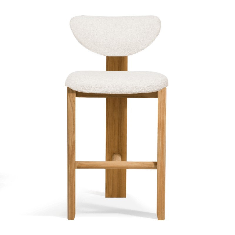Lennon Upholstered Armless Bar Stool by Harbour