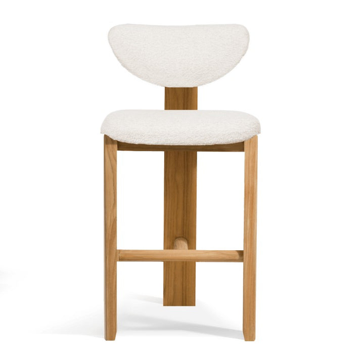 Lennon Upholstered Armless Bar Stool by Harbour