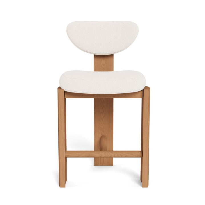 Lennon Upholstered Armless Counter Stool by Harbour detail view 1