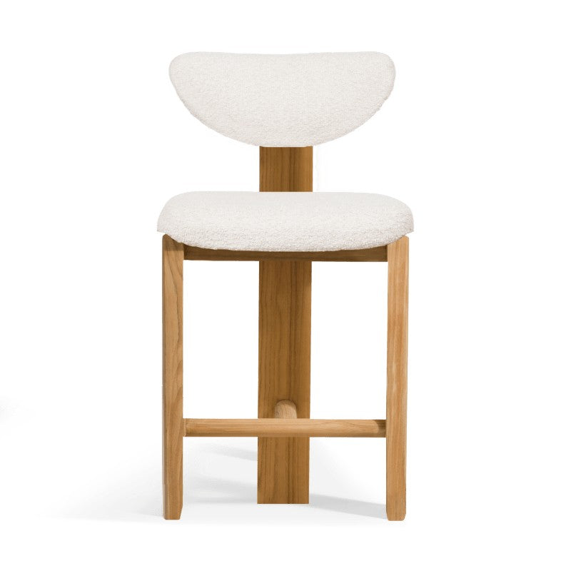 Lennon Upholstered Armless Counter Stool by Harbour