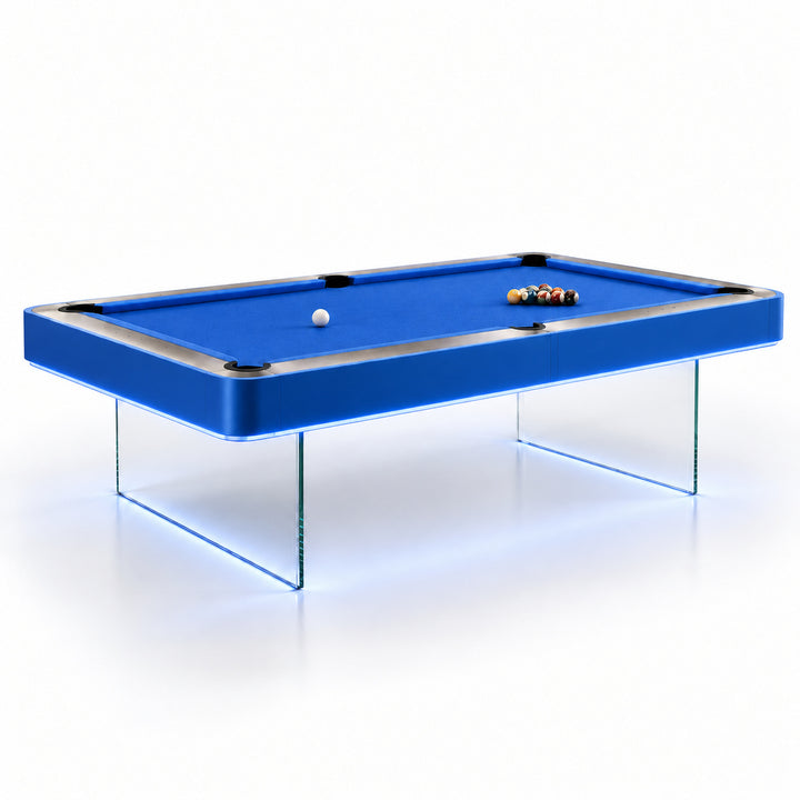 Levia pool table - Electric Blue 
