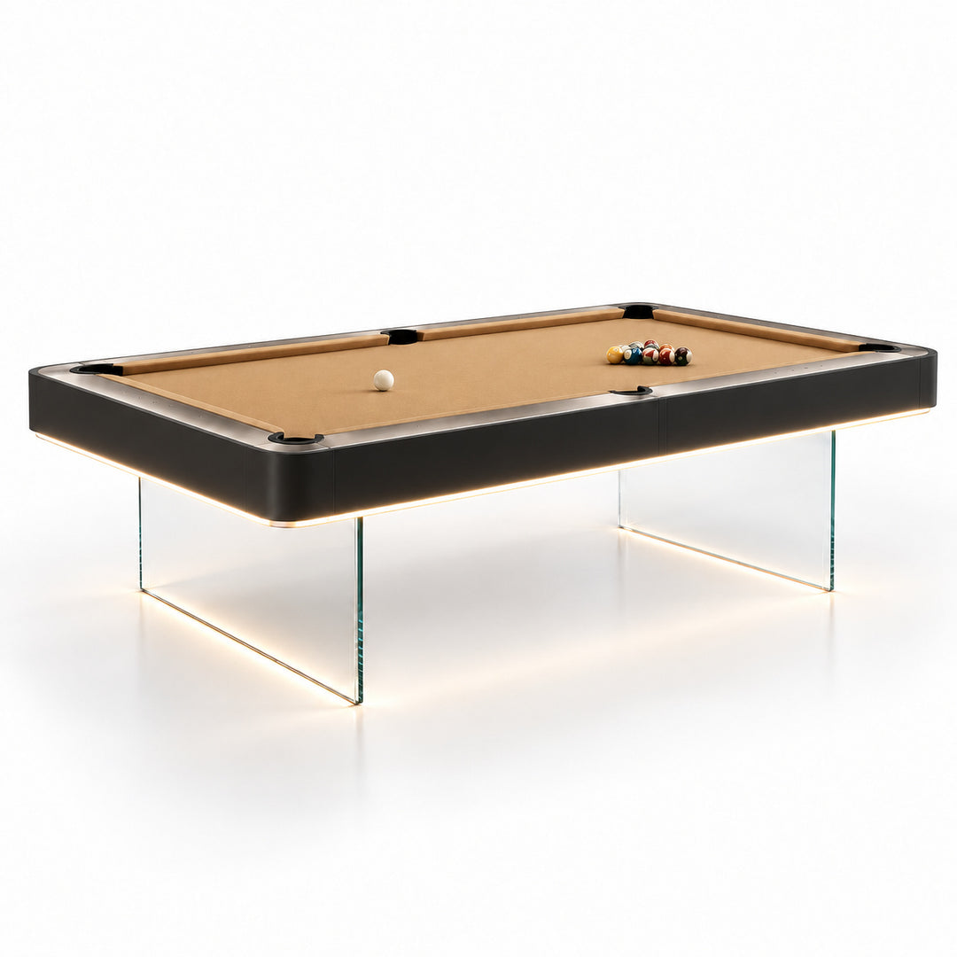 Levia pool table - Camel &amp; Black 