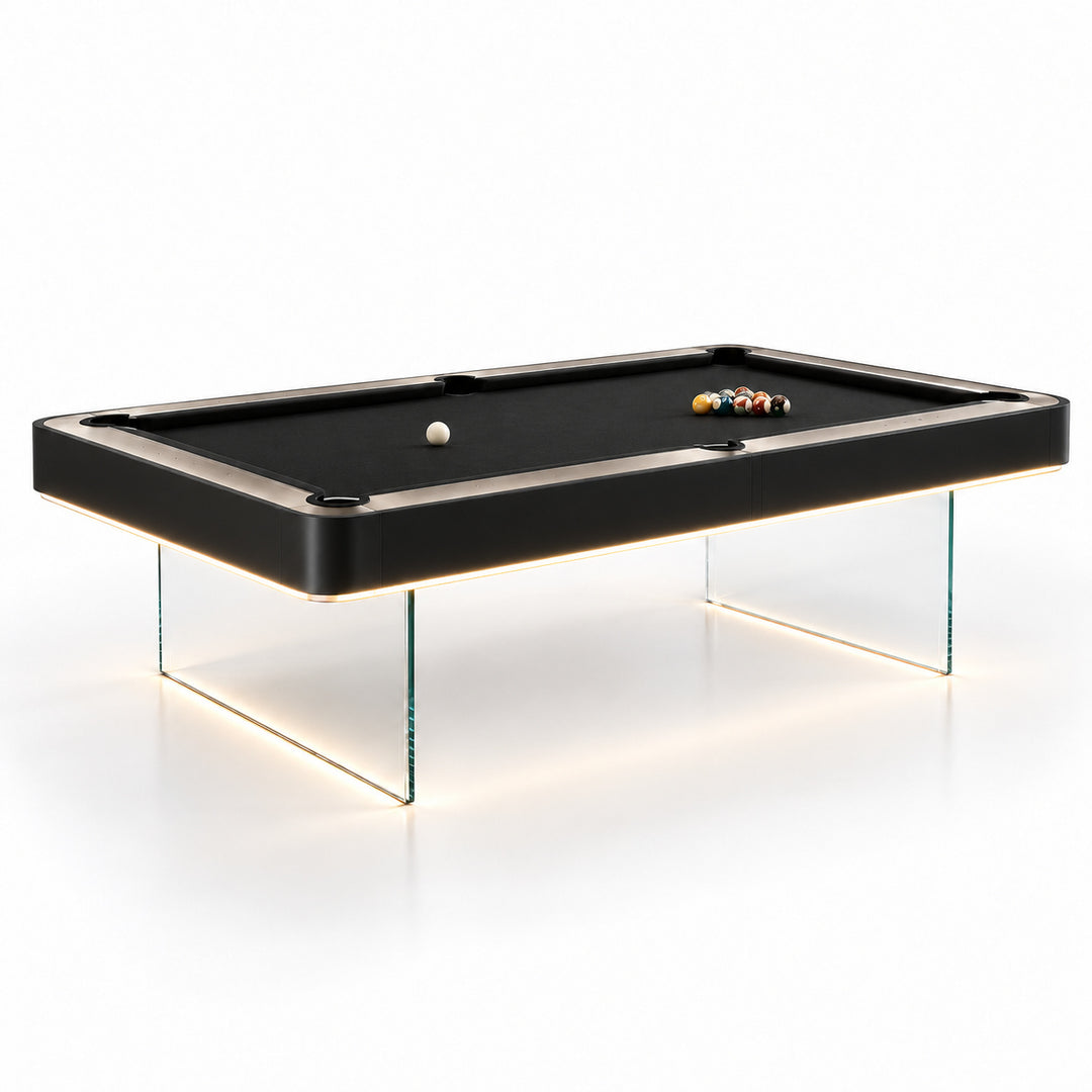 Levia pool table - Solid Black 