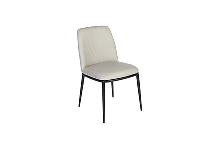 Lidia Arm Metal Base Dining Chair Colibri