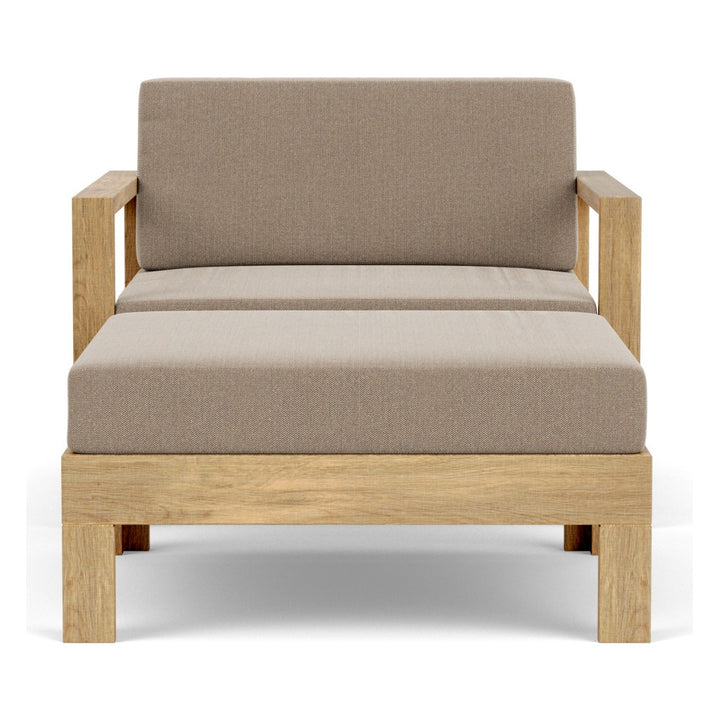 Linear Deep Seating Armchair by Barlow Tyrie, white background