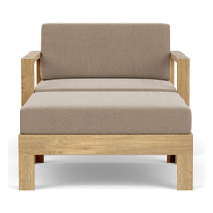 Linear Deep Seating Ottoman by Barlow Tyrie, white background