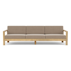 Linear Deep Seating Three-seater Settee by Barlow Tyrie, white background