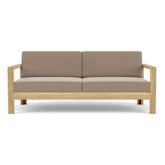 Linear Deep Seating Two-seater Settee by Barlow Tyrie, white background