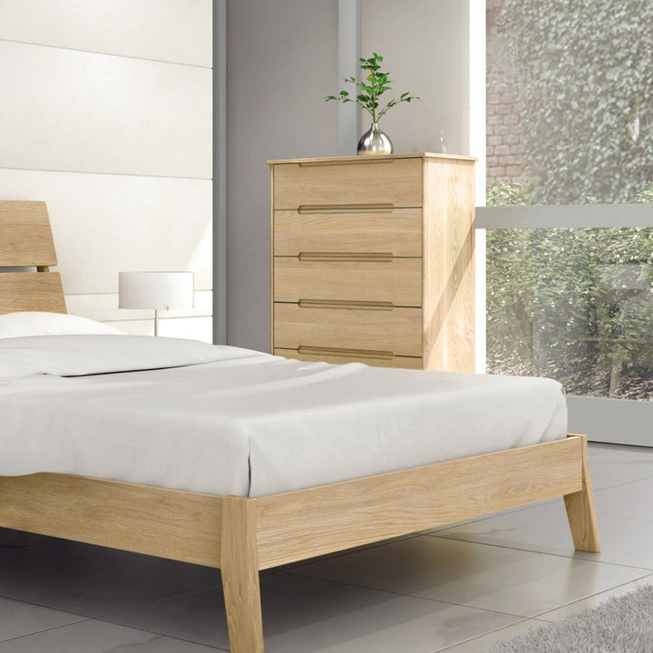 Linn 5-Drawer Wide Dresser lifestyle by Copeland Furniture