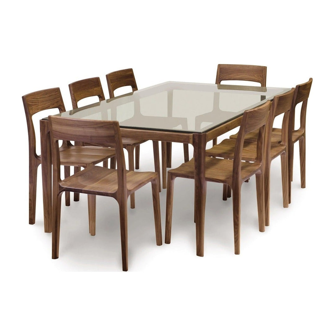 Lisse Glass Top Dining Table Copeland Furniture