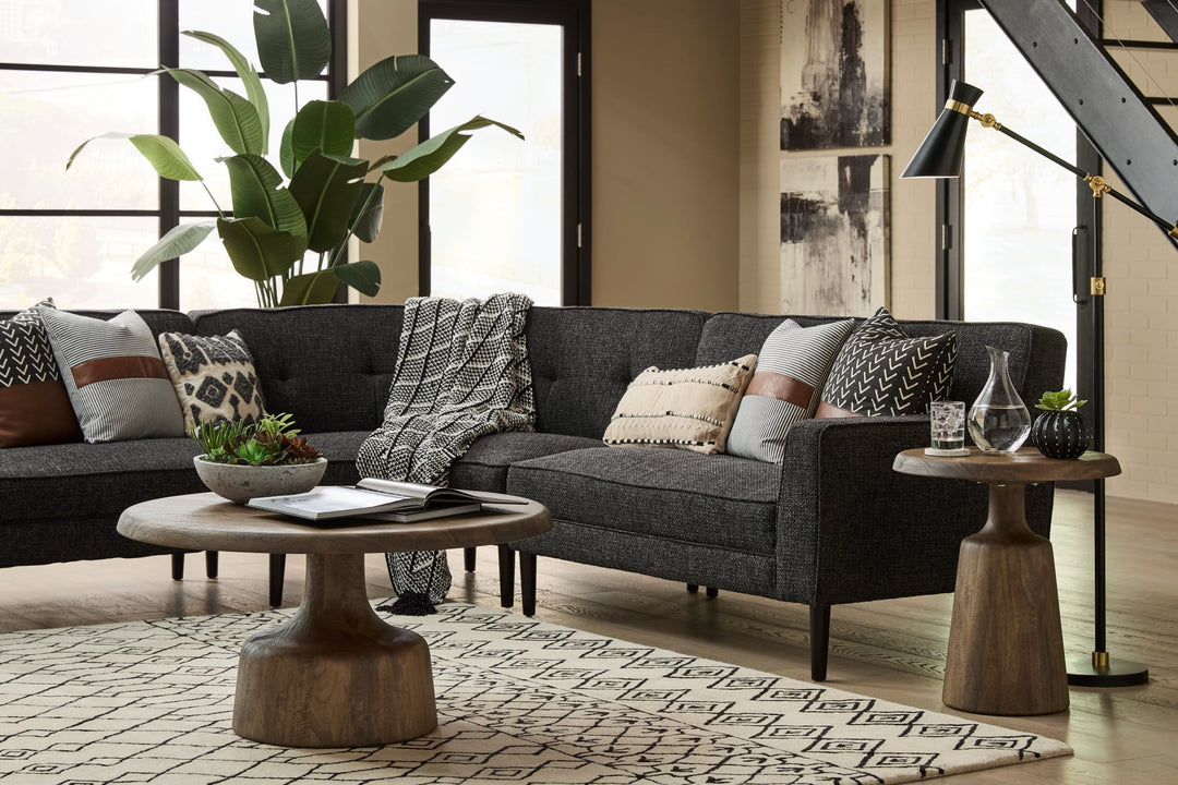 Lloyd Coffee Table in Tamarind — lifestyle photo