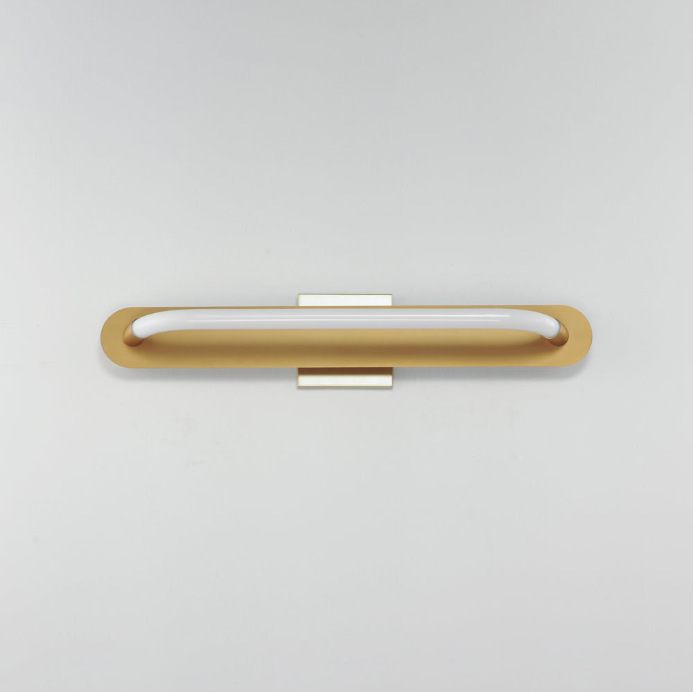 Loop 24" LED Wall Sconce by ET2 Lighting, styled view 1