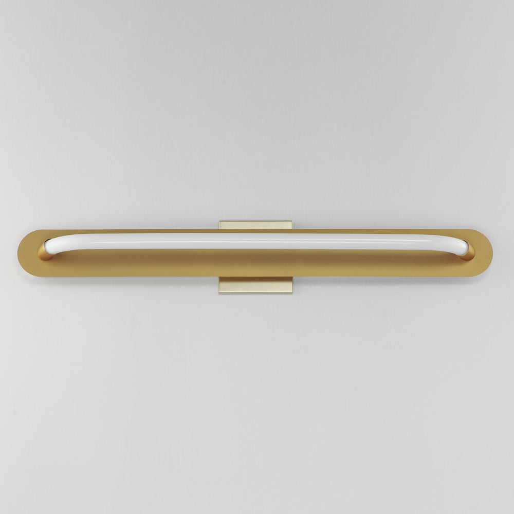 Loop 30" LED Wall Sconce by ET2 Lighting, styled view 1