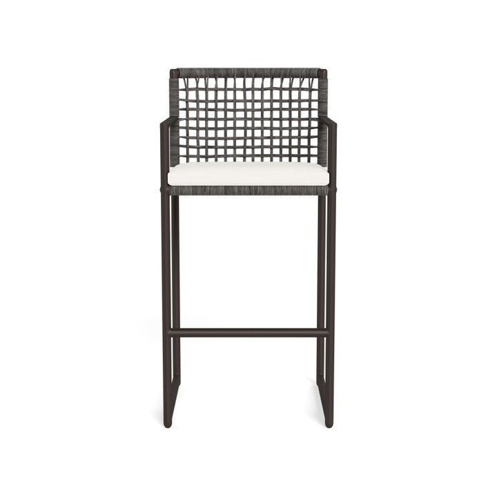 Loop Bar Stool by Harbour in Aluminum Bronze