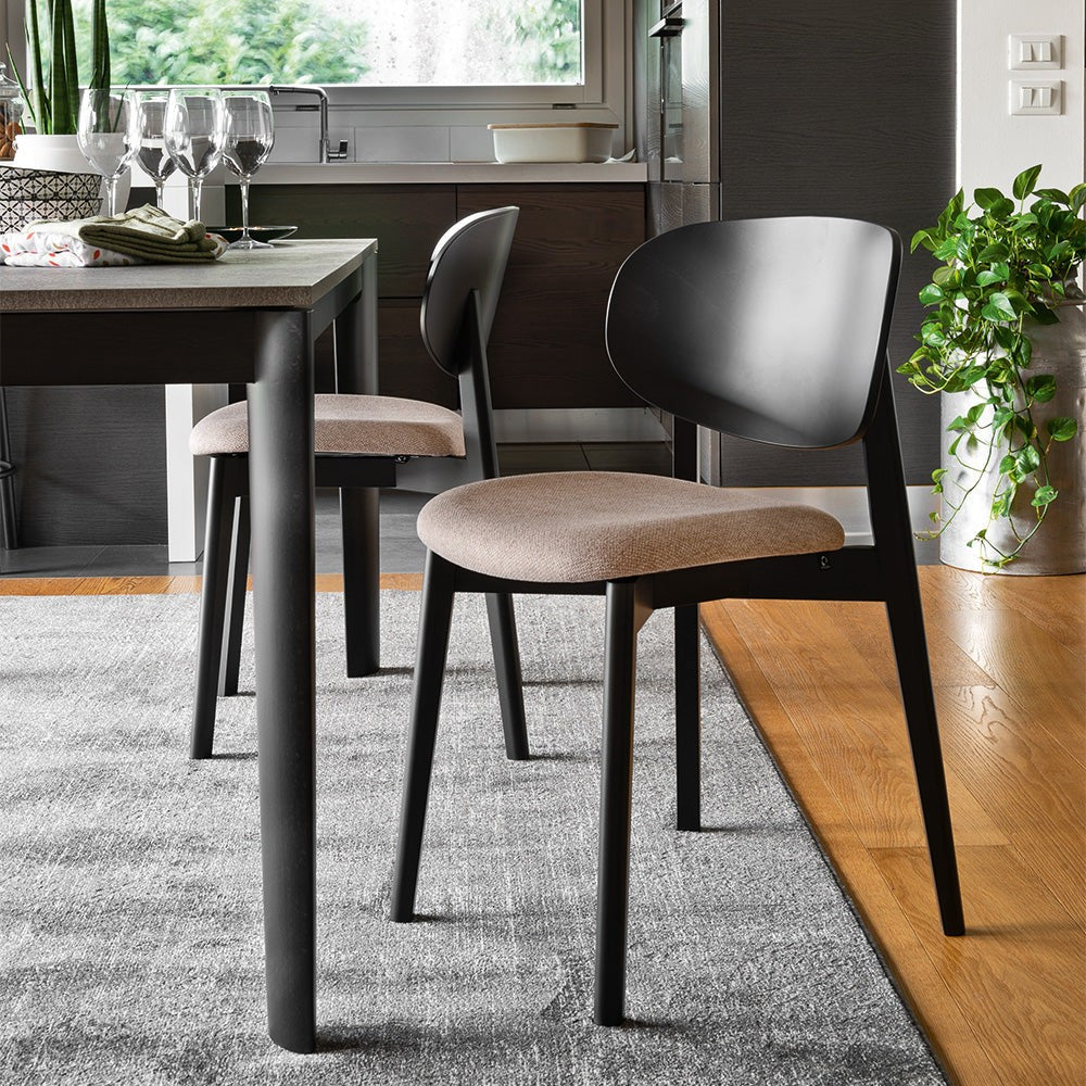 Lord Extendable Dining Table by Connubia in a styled interior