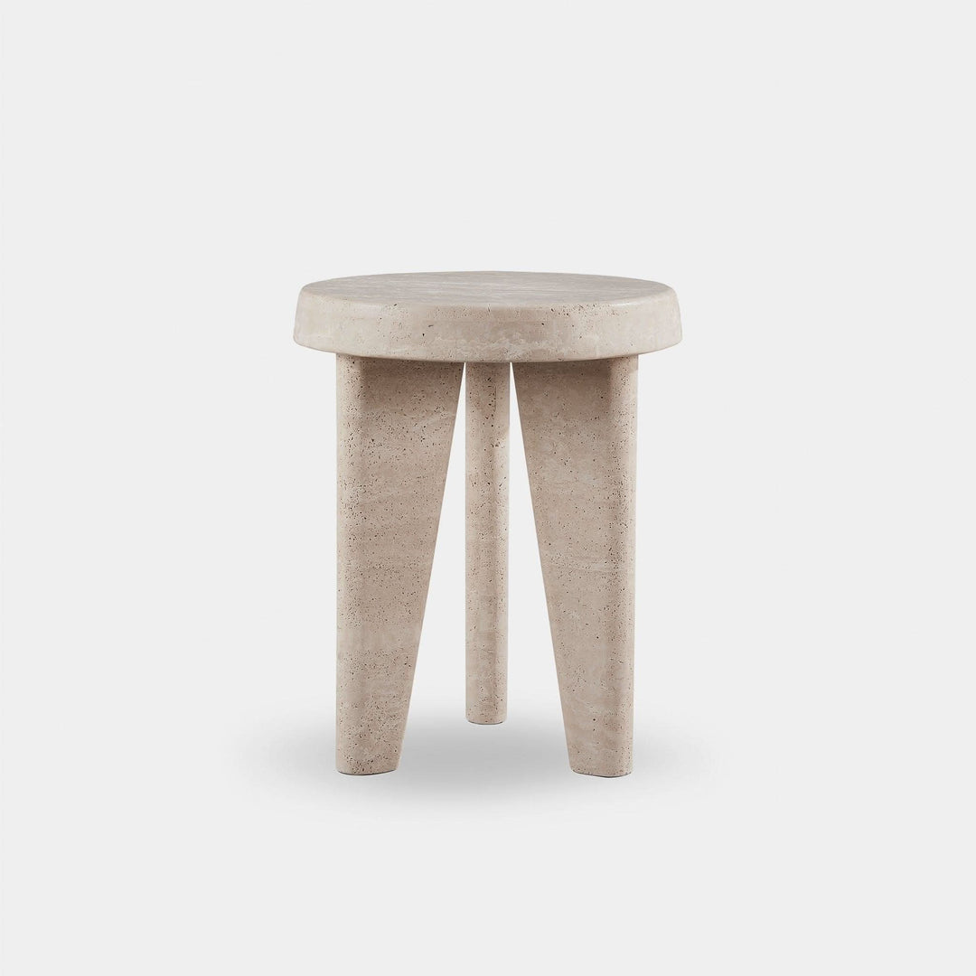 Lucca Round Side Table by Harbour detail view 1