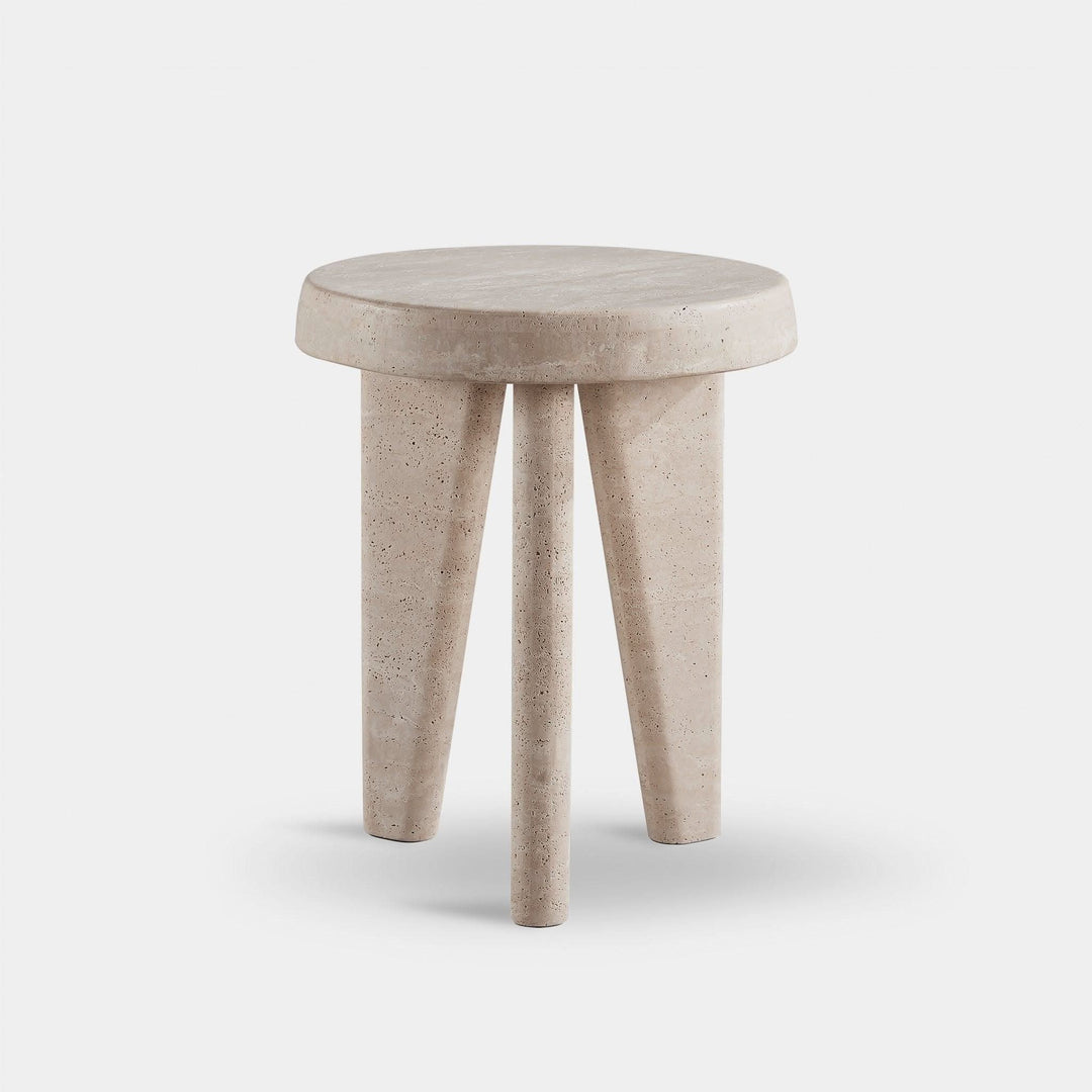 Lucca Round Side Table by Harbour detail view 2