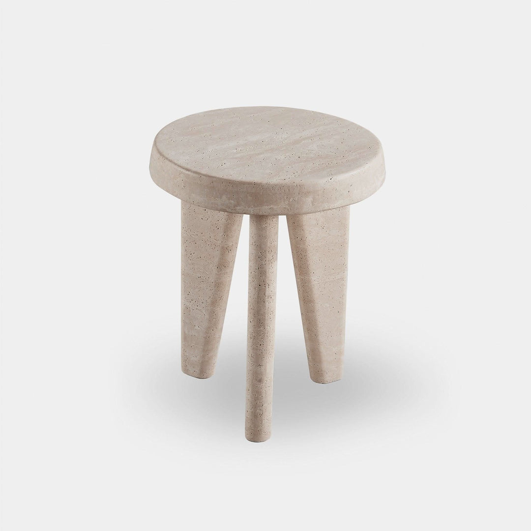 Lucca Round Side Table by Harbour detail view 3