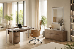 Luma 6762 Sit+Stand Lift Desk Desks BDI
