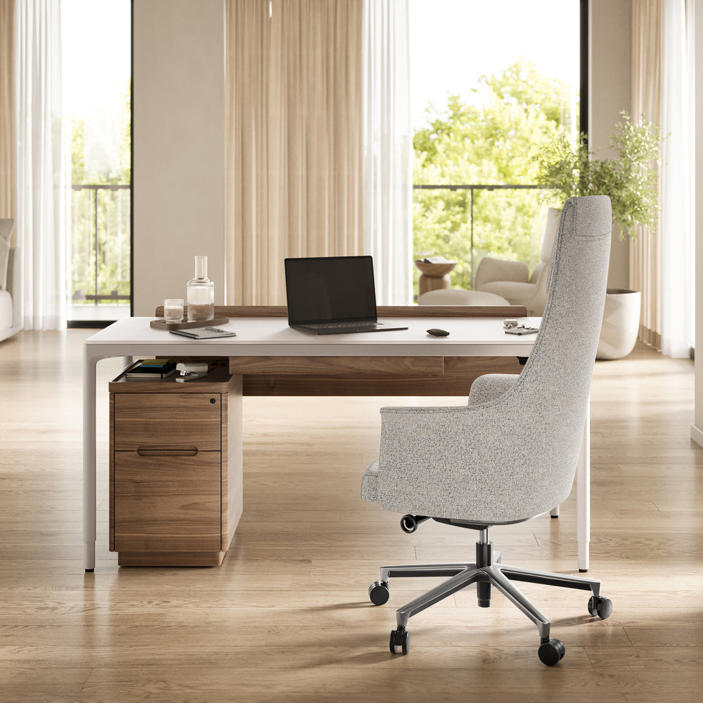 Luma 6762 Sit+Stand Lift Desk Desks BDI