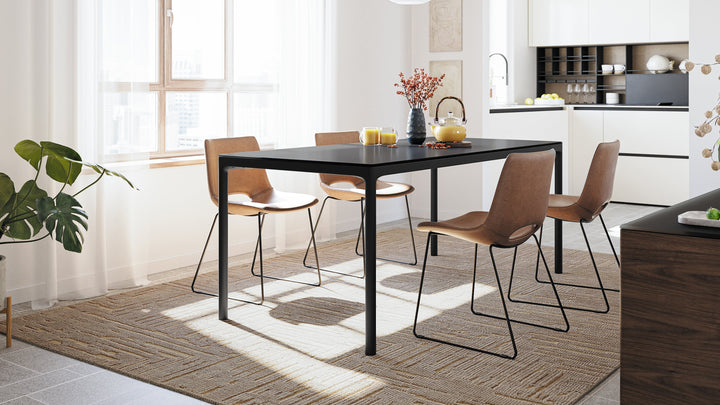 Luma 6763S Stationary Desk lifestyle