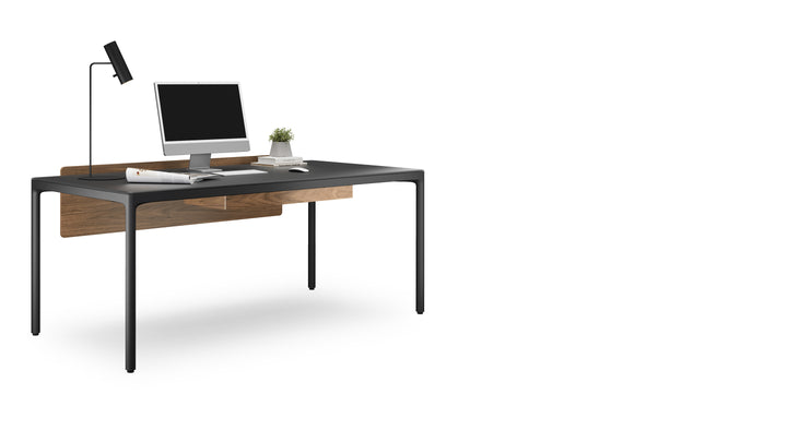 Luma 6763S Stationary Desk lifestyle