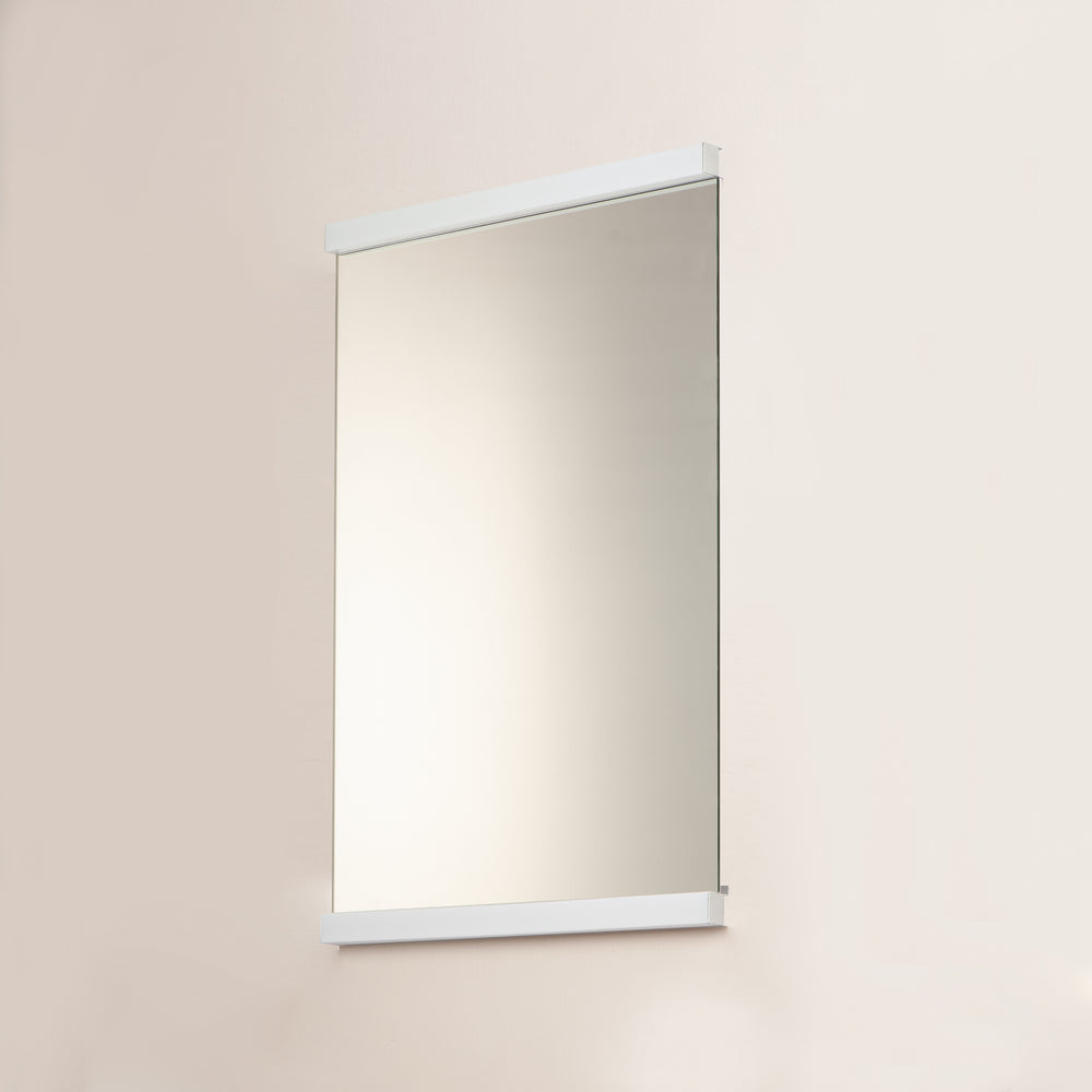 Luminance 33"W X 24"H LED Mirror Kit by ET2 Lighting, styled view 1
