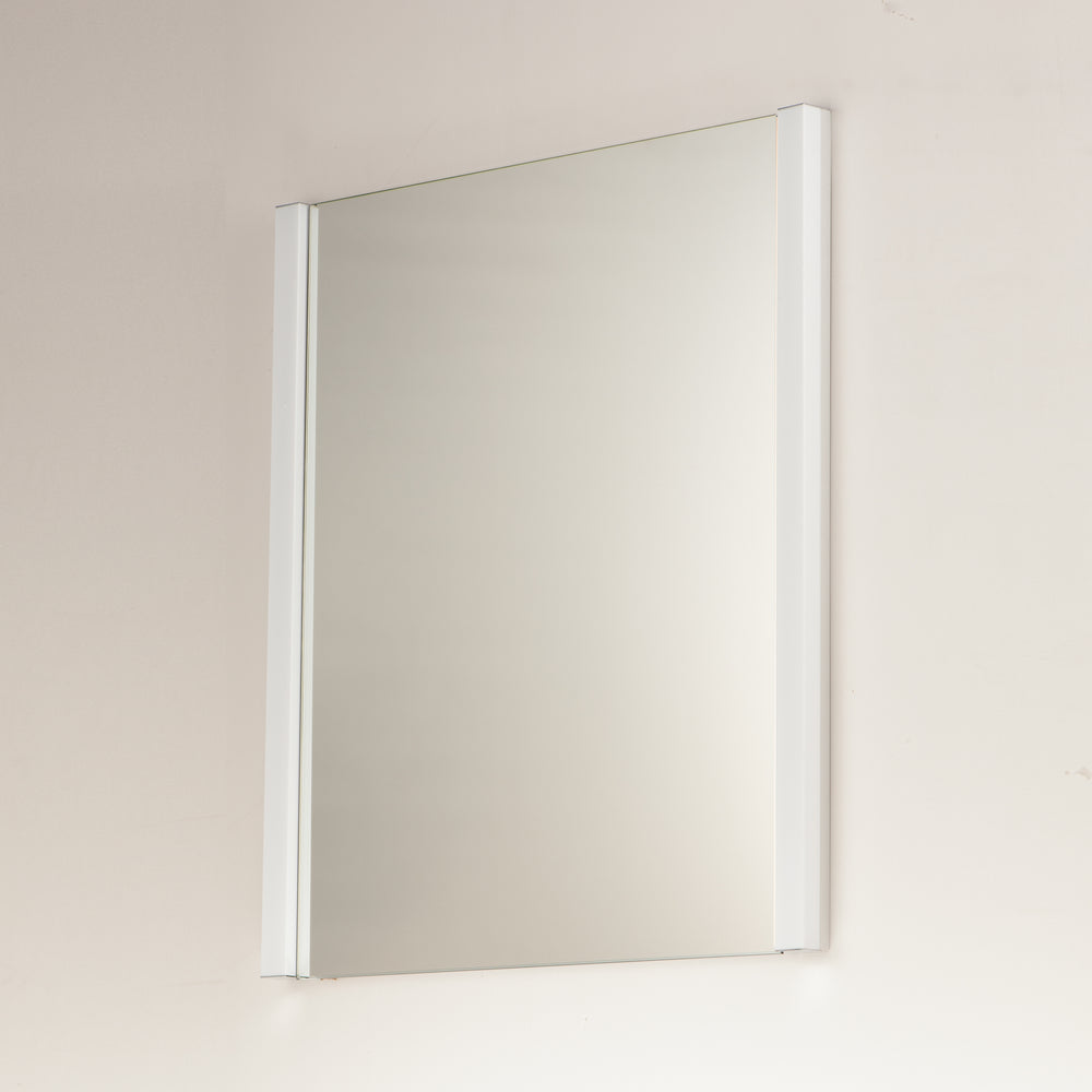 Luminance 33"W x 36"H LED Mirror Kit by ET2 Lighting, styled view 1