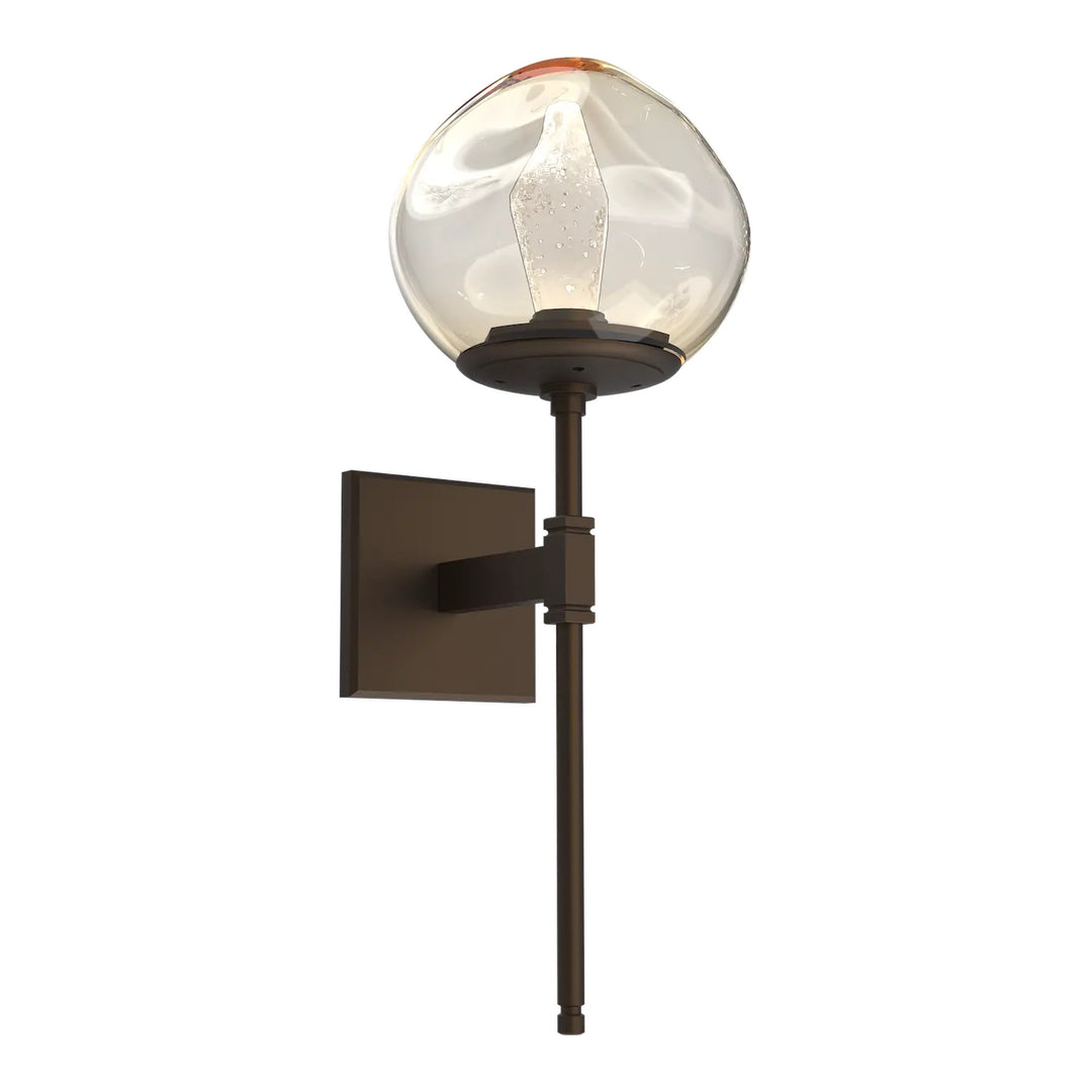 Luna Belvedere Sconce by Hammerton Studio in Flat Bronze