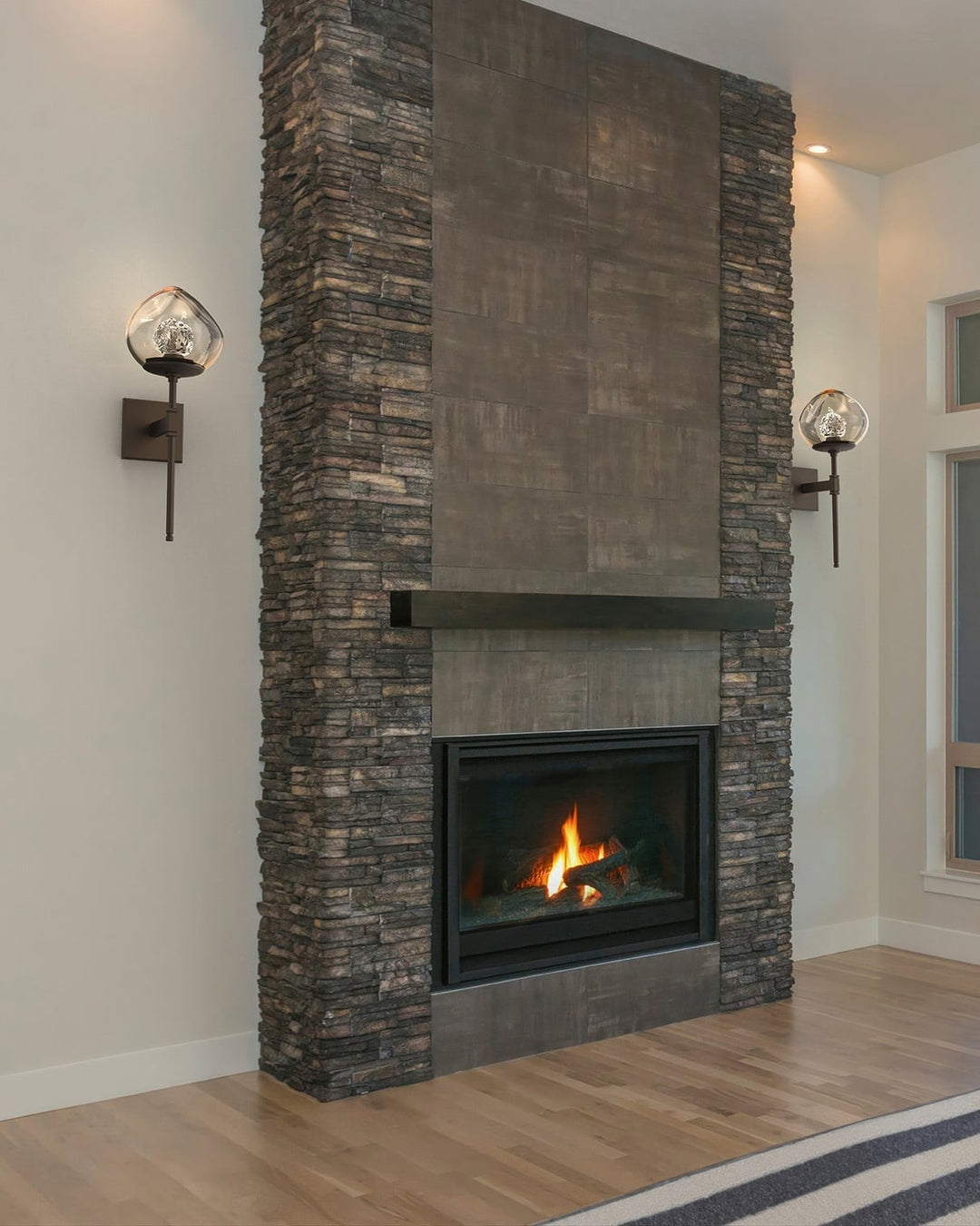 Luna Belvedere Sconce by Hammerton Studio in a styled interior