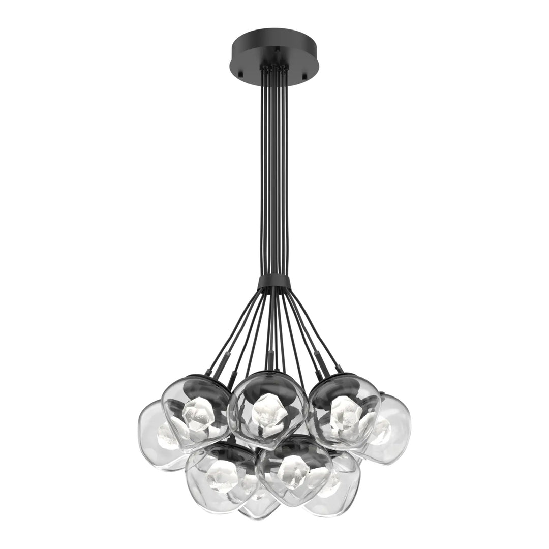 Luna Cluster Bloom by Hammerton Studio – 12 Lights in Matte Black